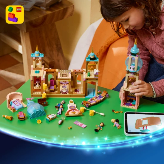 LEGO Disney 43297 Aranyhaj hercegnő kastélya