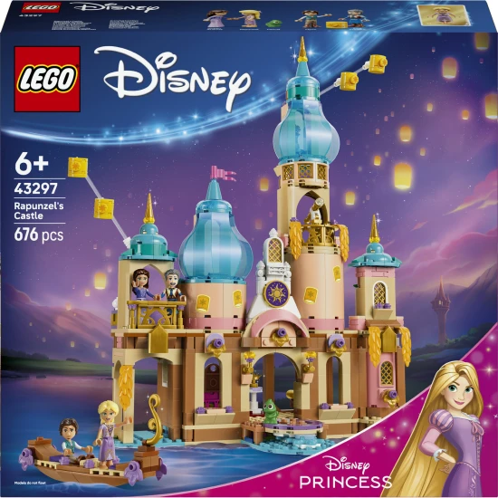 LEGO Disney 43297 Aranyhaj hercegnő kastélya