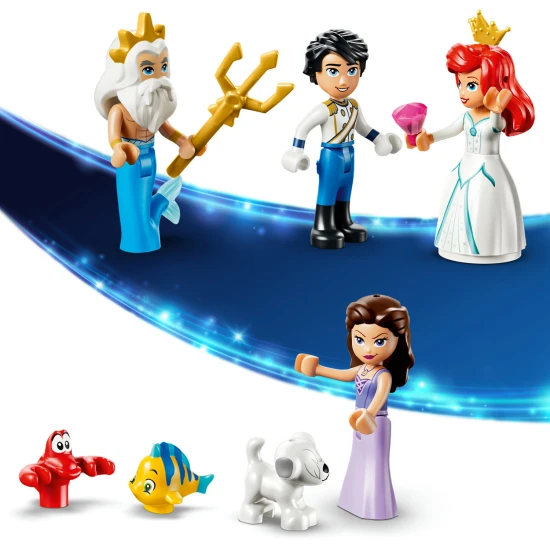 LEGO Disney 43299 Ariel királyi esküvői hajója