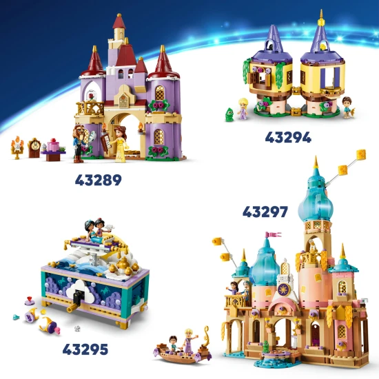 LEGO Disney 43299 Ariel királyi esküvői hajója