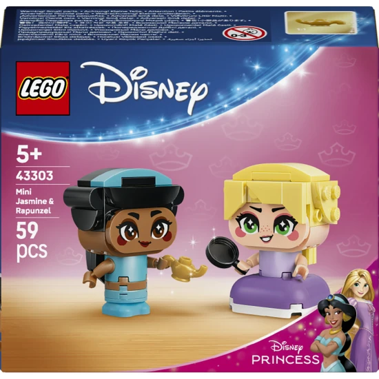 LEGO Disney 43303 Mini Jázmin és Aranyhaj LEGO Disney 43303 Mini Jázmin és Aranyhaj