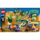LEGO CITY csimpánz kaszkadőr hurok Fedezze fel az izgalmakat a LEGO CITY kaszkadőrbiciklivel és csimpánzzal