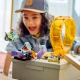 LEGO CITY csimpánz kaszkadőr hurok Fedezze fel az izgalmakat a LEGO CITY kaszkadőrbiciklivel és csimpánzzal