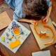 LEGO CITY csimpánz kaszkadőr hurok Fedezze fel az izgalmakat a LEGO CITY kaszkadőrbiciklivel és csimpánzzal