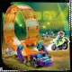 LEGO CITY csimpánz kaszkadőr hurok Fedezze fel az izgalmakat a LEGO CITY kaszkadőrbiciklivel és csimpánzzal