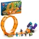 LEGO CITY csimpánz kaszkadőr hurok Fedezze fel az izgalmakat a LEGO CITY kaszkadőrbiciklivel és csimpánzzal