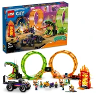 LEGO CITY 60339 dupla hurok kaszkadőr