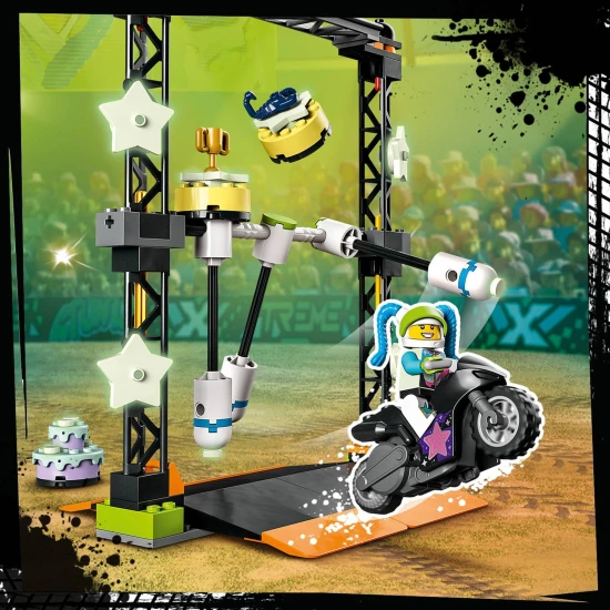 LEGO CITY Hammer Stunt Challenge LEGO CITY Hammer kaszkadőr kihívás tele akciókkal