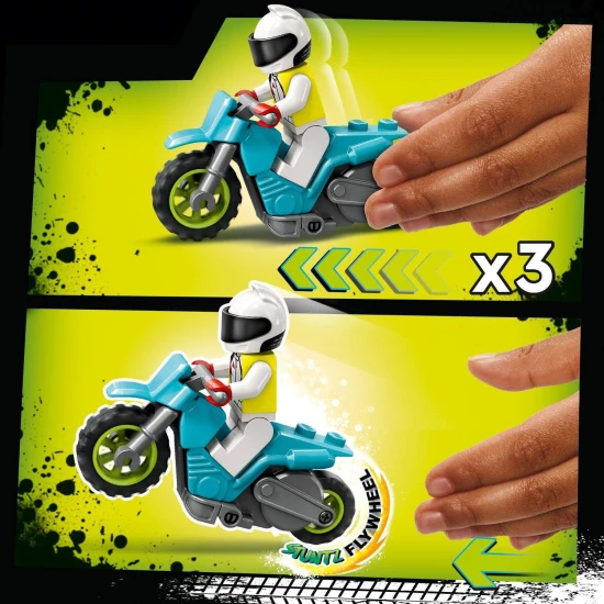 LEGO CITY traktor tűzgyűrűkkel LEGO City Fire Ring traktor – Teljes gázzal akció!