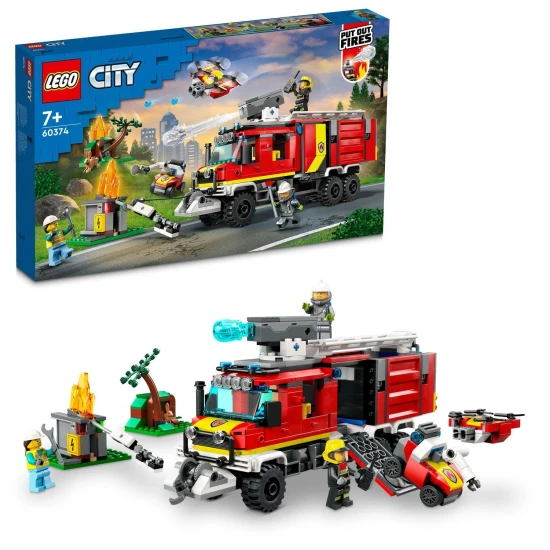 LEGO City akciódús tűzoltóautó
