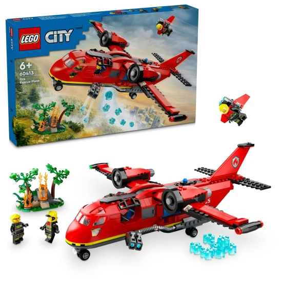 LEGO City Airplane 60413 - Üsd felülről a tüzet!