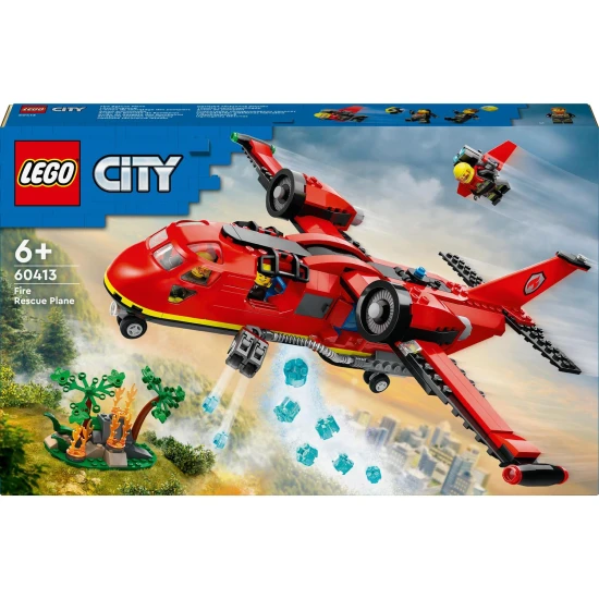 LEGO City Airplane 60413 - Üsd felülről a tüzet!