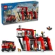 LEGO City Fire Station – akció, drón és mentés egy készletben!