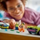 LEGO City 60415 – Rendőrautó és sportautó hajsza minifigurákkal, rendőrrel és bűnözővel