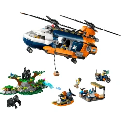 LEGO CITY 60437 alaptábor dzsungel cserkész helikoptere
