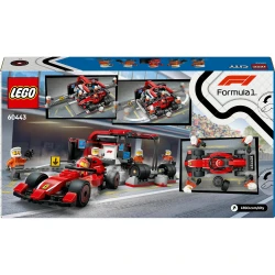 LEGO City 60443 Állj meg az F1®-ben és a Pit Crew-ban Ferrari autóval LEGO City 60443 Állj meg az F1®-ben és a Pit Crew-ban Ferrari autóval