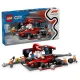 LEGO City 60443 Állj meg az F1®-ben és a Pit Crew-ban Ferrari autóval