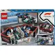 LEGO CITY F1® Garázs Mercedes-AMG és Alpine versenyautókkal útra készen.