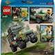 LEGO CITY 4x4 terepjáró hegyi teherautó működő csörlővel és kalandfelszereléssel