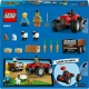 LEGO CITY mezőgazdasági traktor pótkocsival és állatokkal gyerekeknek