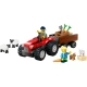 LEGO CITY mezőgazdasági traktor pótkocsival és állatokkal gyerekeknek