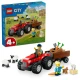 LEGO CITY mezőgazdasági traktor pótkocsival és állatokkal gyerekeknek