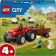 LEGO CITY mezőgazdasági traktor pótkocsival és állatokkal gyerekeknek