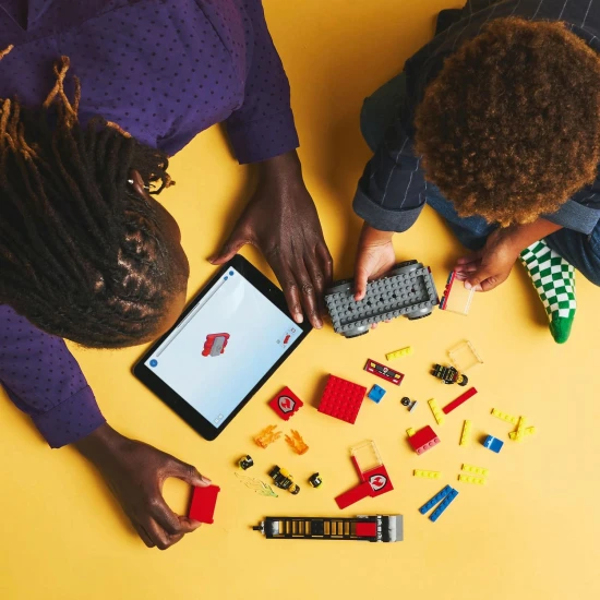 LEGO CITY Tűzoltóautó létrával, készen áll a tűzre