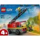 LEGO CITY Tűzoltóautó létrával, készen áll a tűzre