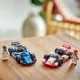 LEGO CITY F1® Williams Racing és Haas F1® versenyautók útra készen