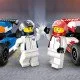 LEGO CITY F1® Williams Racing és Haas F1® versenyautók útra készen