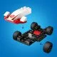LEGO CITY F1® Williams Racing és Haas F1® versenyautók útra készen