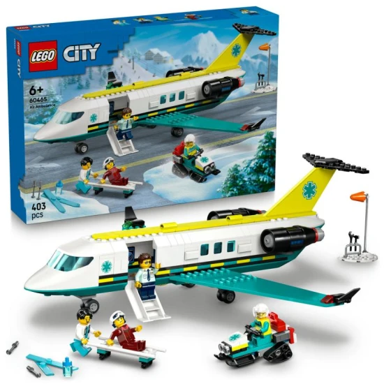 LEGO City 60465 Mentőszolgálati repülőgép LEGO City 60465 Mentőszolgálati repülőgép