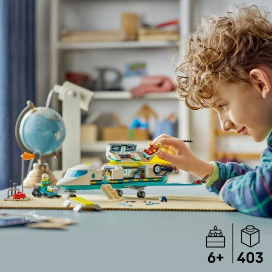 LEGO City 60465 Mentőszolgálati repülőgép LEGO City 60465 Mentőszolgálati repülőgép