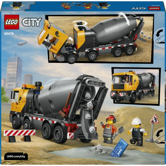 LEGO CITY 60478 Keverőgép