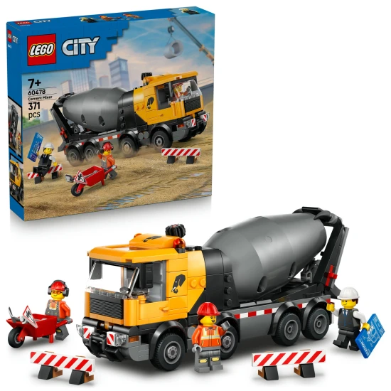 LEGO CITY 60478 Keverőgép