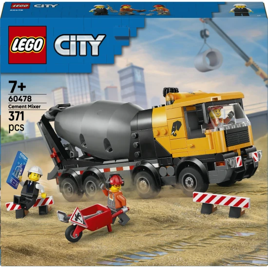 LEGO CITY 60478 Keverőgép