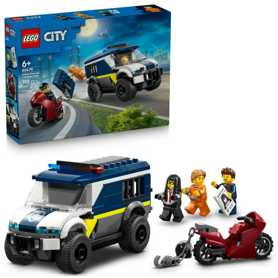 LEGO CITY 60479 Rendőrségi fogolyszállító jármű