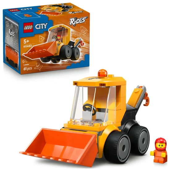 LEGO CITY 60483 Autókaépítő rakodó