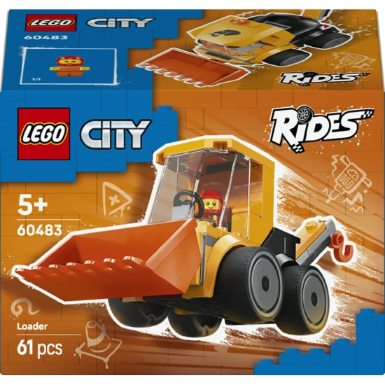 LEGO CITY 60483 Autókaépítő rakodó