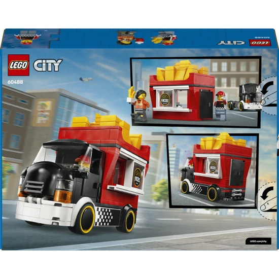 LEGO City 60488 Sültkrumpli food truck LEGO City 60488 Sültkrumpli food truck