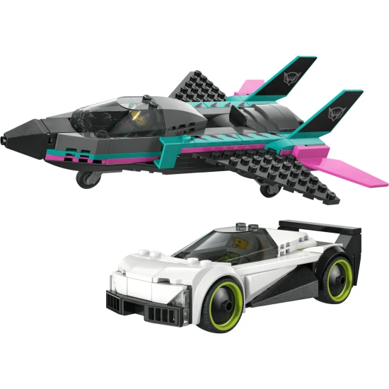 LEGO City 60489 Vadászgép vs. autó LEGO City 60489 Vadászgép vs. autó