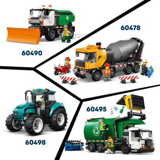 LEGO City 60489 Vadászgép vs. autó LEGO City 60489 Vadászgép vs. autó