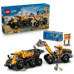 LEGO City 60494 Billenőplatós teherautó és homlokrakodó