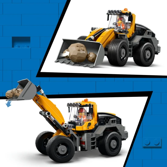 LEGO City 60494 Billenőplatós teherautó és homlokrakodó LEGO City 60494 Billenőplatós teherautó és homlokrakodó