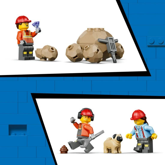 LEGO City 60494 Billenőplatós teherautó és homlokrakodó LEGO City 60494 Billenőplatós teherautó és homlokrakodó