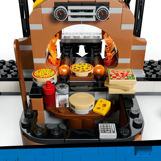 LEGO City 60496 Pizzafutár járművekkel LEGO City 60496 Pizzafutár járművekkel