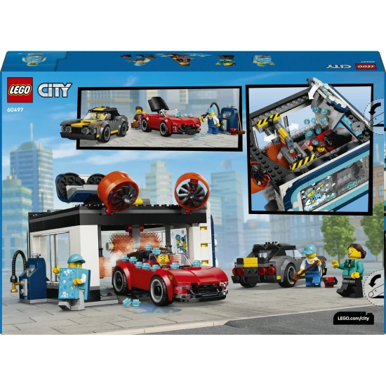 LEGO City 60497 Áthajtós autómosó LEGO City 60497 Áthajtós autómosó