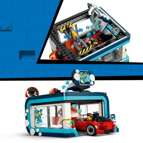 LEGO City 60497 Áthajtós autómosó LEGO City 60497 Áthajtós autómosó