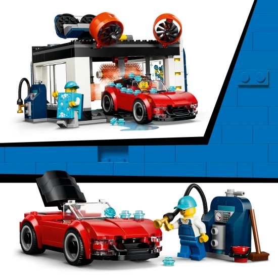 LEGO City 60497 Áthajtós autómosó LEGO City 60497 Áthajtós autómosó